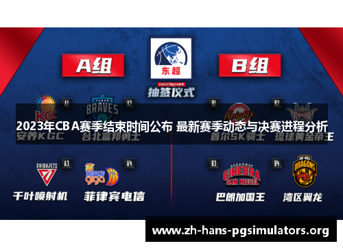 2023年CBA赛季结束时间公布 最新赛季动态与决赛进程分析